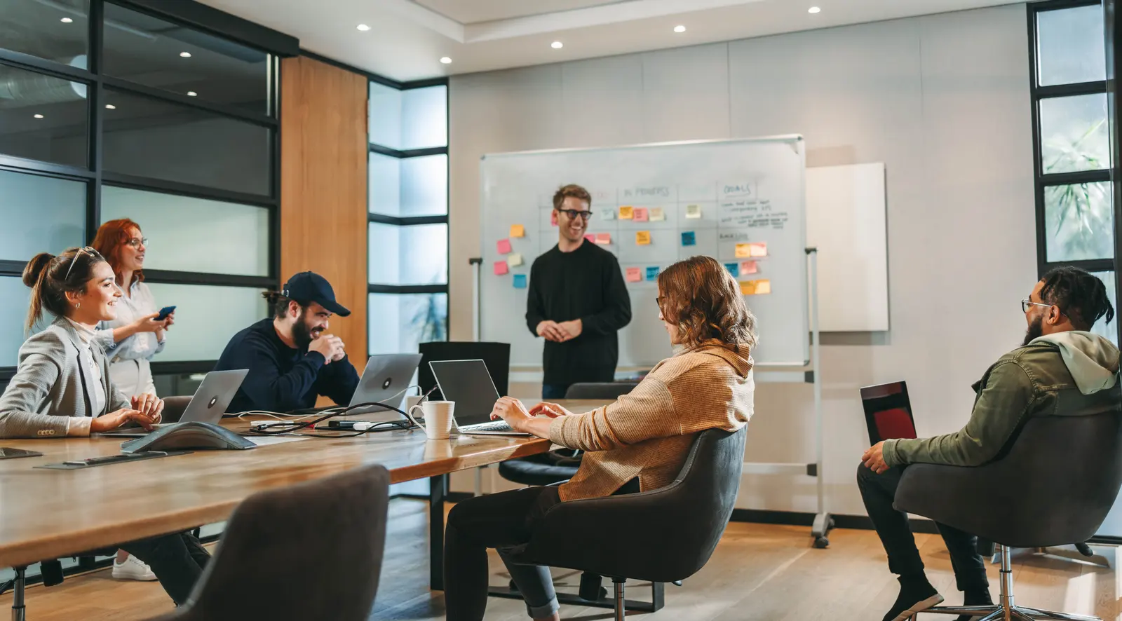A Virtual Sourcerers team planning session